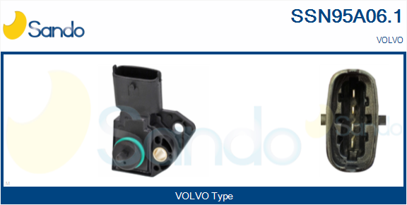 Sensore, pressione collettore d'aspirazione SANDO SSN95A06.1