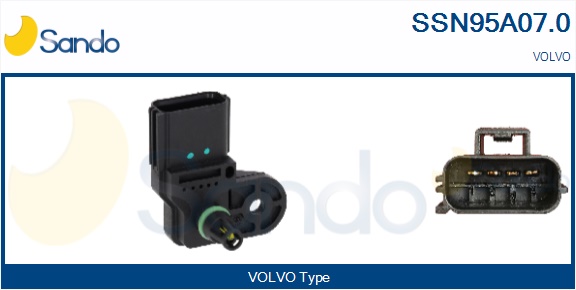 Sensore, pressione collettore d'aspirazione SANDO SSN95A07.0