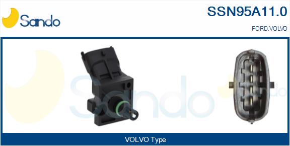 Sensore, pressione collettore d'aspirazione SANDO SSN95A11.0