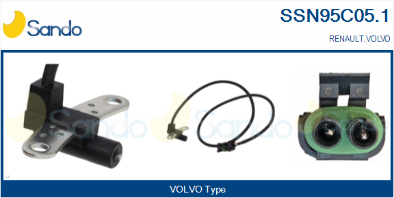 Generatore di impulsi, albero a gomiti SANDO SSN95C05.1