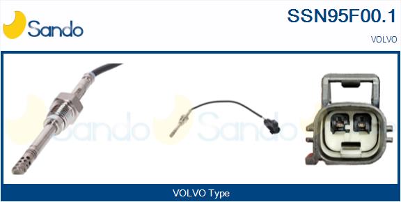 Sensore, temperatura gas scarico SANDO SSN95F00.1