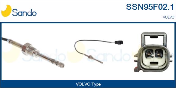 Sensore, temperatura gas scarico SANDO SSN95F02.1
