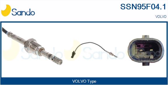 Sensore, temperatura gas scarico SANDO SSN95F04.1