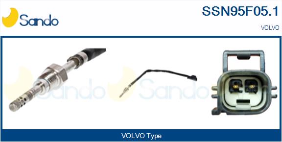 Sensore, temperatura gas scarico SANDO SSN95F05.1