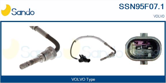Sensore, temperatura gas scarico SANDO SSN95F07.1