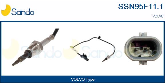 Sensore, temperatura gas scarico SANDO SSN95F11.1