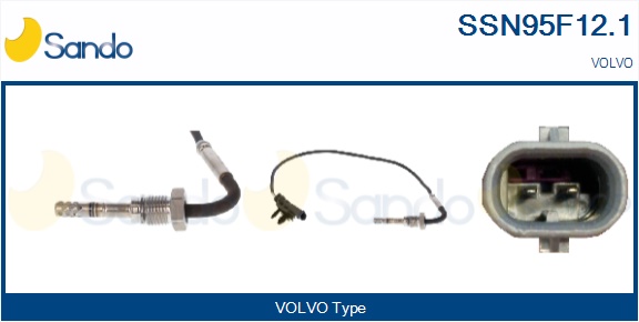 Sensore, temperatura gas scarico SANDO SSN95F12.1