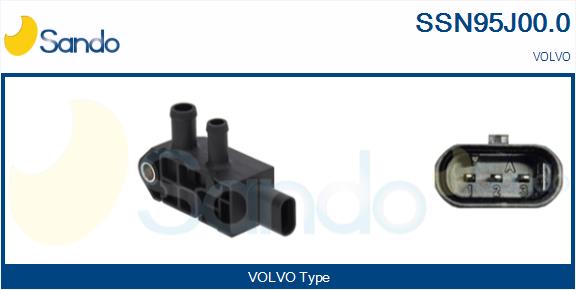 Sensore, pressione gas scarico SANDO SSN95J00.0