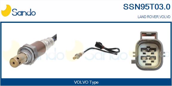 Sonda lambda SANDO SSN95T03.0