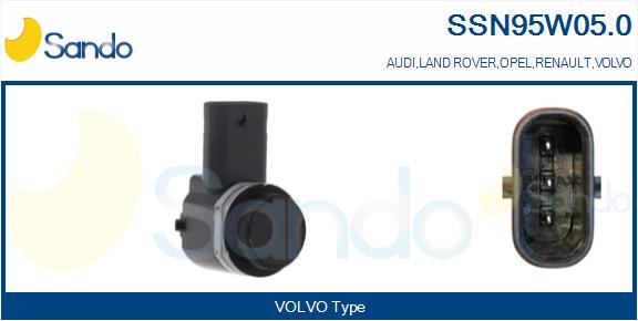 Sensore, assistenza parcheggio SANDO SSN95W05.0