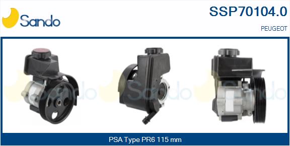 Pompa idraulica, sterzo SANDO SSP70104.0