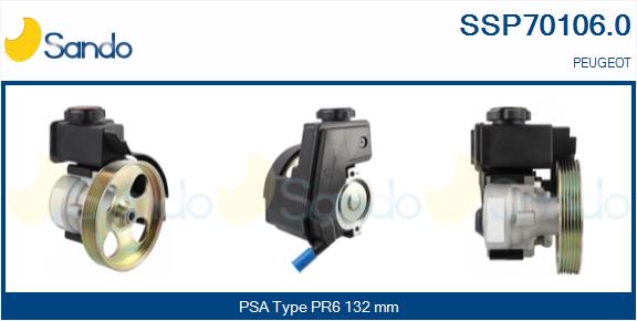 Pompa idraulica, sterzo SANDO SSP70106.0