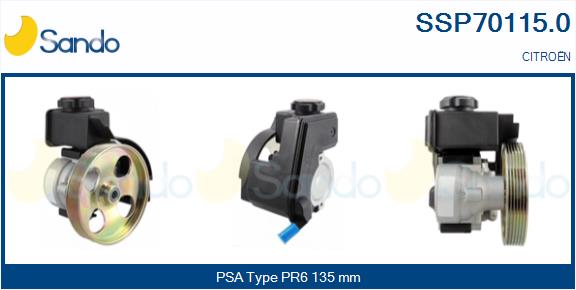 Pompa idraulica, sterzo SANDO SSP70115.0