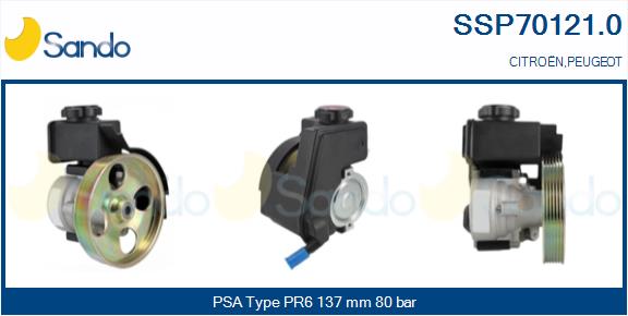 Pompa idraulica, sterzo SANDO SSP70121.0