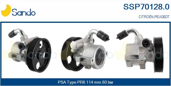 Pompa idraulica, sterzo SANDO SSP70128.0