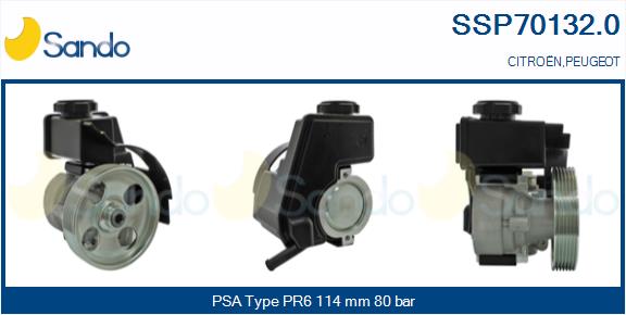 Pompa idraulica, sterzo SANDO SSP70132.0