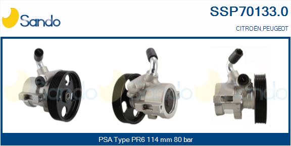 Pompa idraulica, sterzo SANDO SSP70133.0