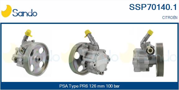 Pompa idraulica, sterzo SANDO SSP70140.1