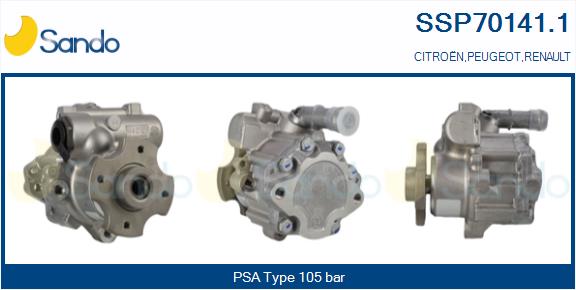 Pompa idraulica, sterzo SANDO SSP70141.1