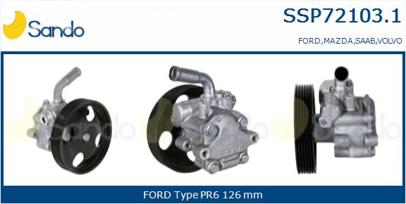  POMPA IDRAULICA STERZO FORD