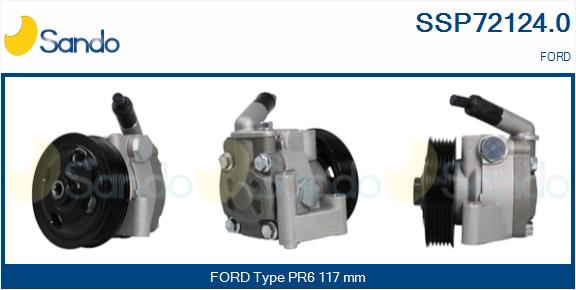 Pompa idraulica, sterzo SANDO SSP72124.0