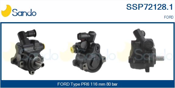 Pompa idraulica, sterzo SANDO SSP72128.1