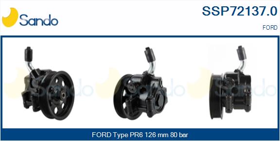 Pompa idraulica, sterzo SANDO SSP72137.0