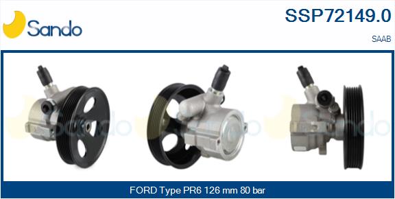 Pompa idraulica, sterzo SANDO SSP72149.0