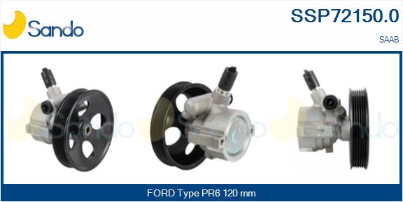 Pompa idraulica, sterzo SANDO SSP72150.0