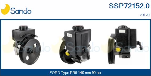 Pompa idraulica, sterzo SANDO SSP72152.0