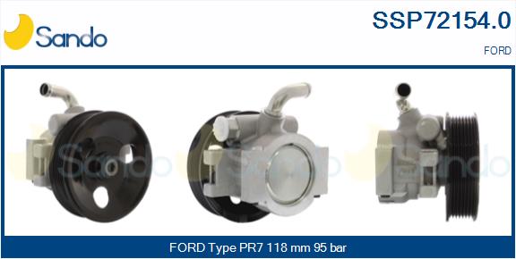 Pompa idraulica, sterzo SANDO SSP72154.0