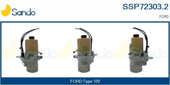 Pompa idraulica, sterzo SANDO SSP72303.2