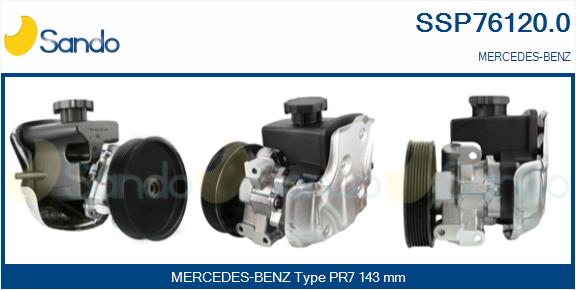 Pompa idraulica, sterzo SANDO SSP76120.0