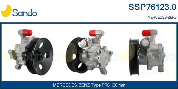 Pompa idraulica, sterzo SANDO SSP76123.0