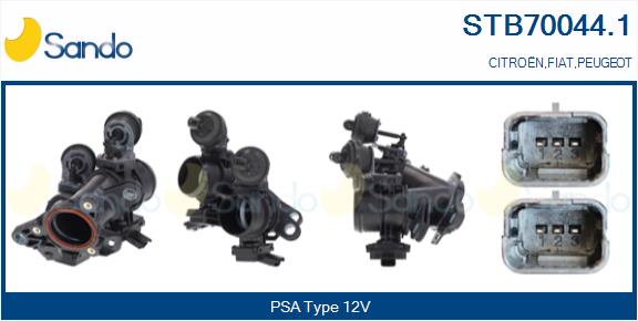 Corpo farfallato SANDO STB70044.1