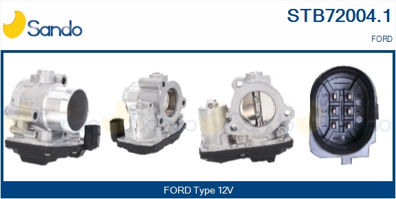 Corpo farfallato SANDO STB72004.1