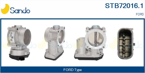 Corpo farfallato SANDO STB72016.1