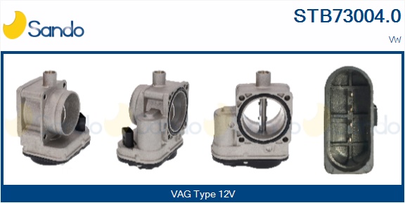 Corpo farfallato SANDO STB73004.0