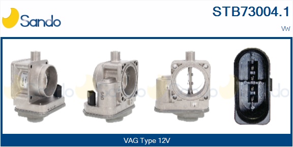 Corpo farfallato SANDO STB73004.1