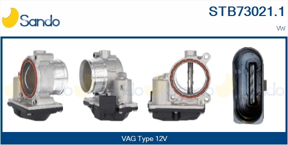 Corpo farfallato SANDO STB73021.1