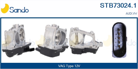Corpo farfallato SANDO STB73024.1