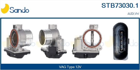Corpo farfallato SANDO STB73030.1