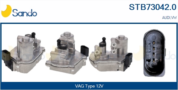 Corpo farfallato SANDO STB73042.0