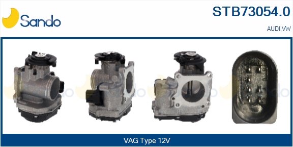 Corpo farfallato SANDO STB73054.0