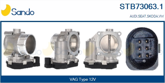 Corpo farfallato SANDO STB73063.1