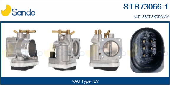 Corpo farfallato SANDO STB73066.1