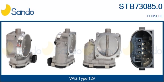 Corpo farfallato SANDO STB73085.0