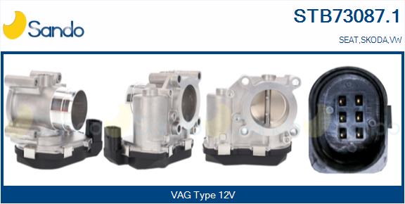Corpo farfallato SANDO STB73087.1