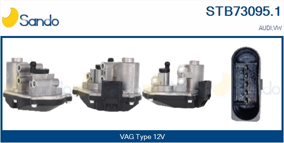 Corpo farfallato SANDO STB73095.1