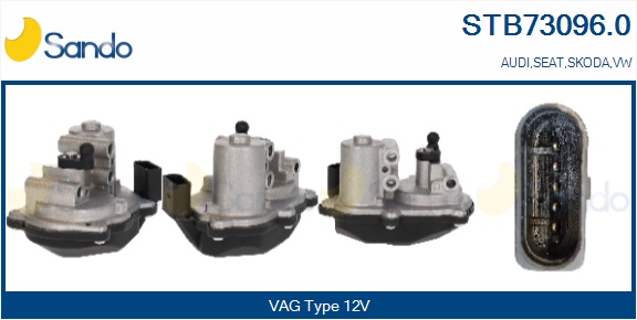 Corpo farfallato SANDO STB73096.0